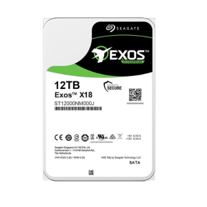 HDD Seagate EXOS X18 12TB ST12000NM000J 7.2K RPM SATA-6Gb/s 3.5