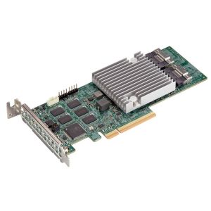 Card AOC-S3916L-H16IR 16 port SAS3 RAID 12.0Gb/s PCIe Gen4 LSI 3916 (32 devices)