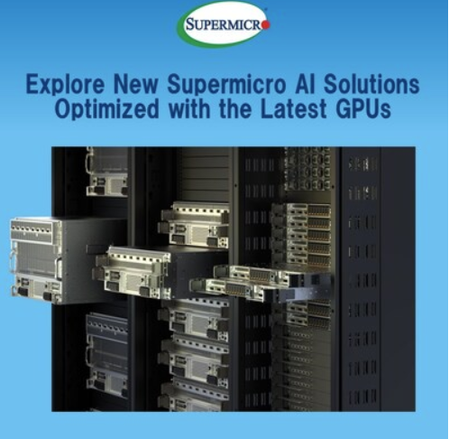Supermicro ra mắt dòng server AI mới & mở rộng mảng edge computing