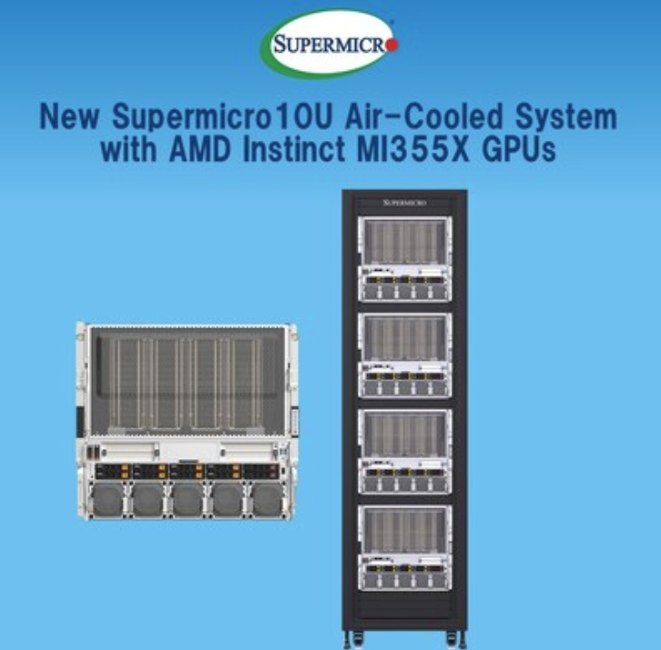 Supermicro giới thiệu máy chủ AI mới, hiệu năng rất cao